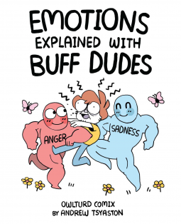 emotions explained with buff dudes